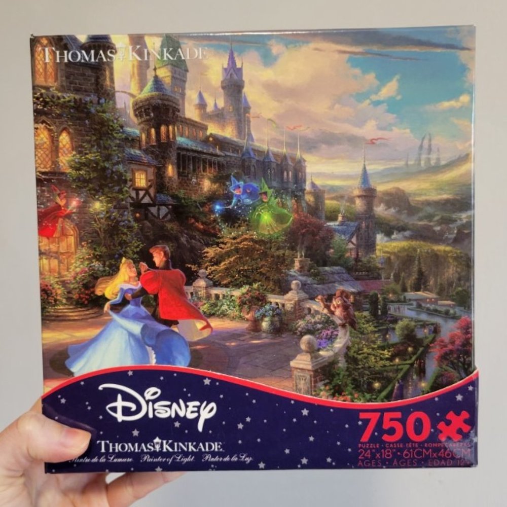 Disney Sleeping Beauty Puzzle - 750 pcs - Thomas Kinkade